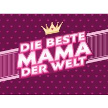 Tortenaufleger Die beste Mama der Welt 20x30cm