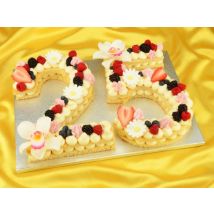 Number Cream Cake Set