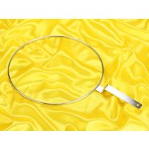 Streichring Dobosboden Edelstahl mit Griff 28cm