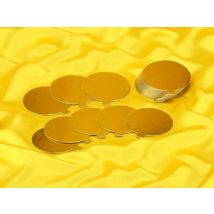 Golden Plate mit Griff 9cm gold glänzend 20 Stück