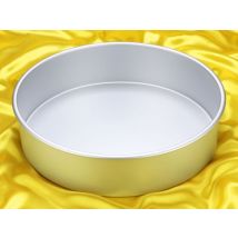 Backform, tief, rund, 40x10cm