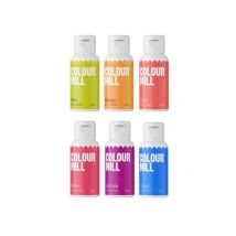 Lebensmittelfarbe öllöslich Tropisch 6er Set