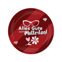 Tortenaufleger Alles Gute zum Muttertag rund 20cm