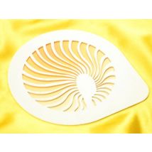 Schablone Fächer 15cm