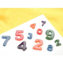 Silikonform klein Zahlen