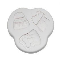 Squires Kitchen mould-Handbags (set 2) 3 Motiven