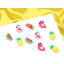 Zuckerdekor Tropisch 10 Stück 2,5cm