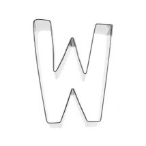 Ausstechform Buchstabe W 6cm