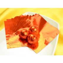Wickelfolie orange 50 Blatt