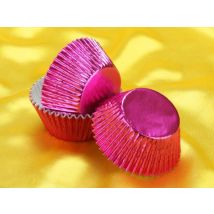 Muffinförmchen Folie pink 24 Stück