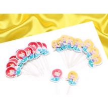 Cupcakes Deko Meerjungfrau, Picker, 24 Stück