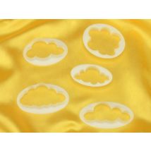 Ausstecherset Wolken 5er