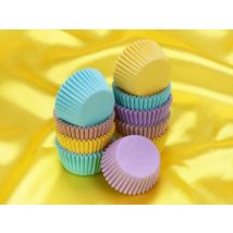 Mini-Muffinförmchen pastell 200 Stück