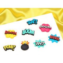 Zuckerdekor Superheld 35mm 72 Stück