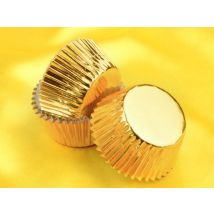 Muffinförmchen Folie gold 24 Stück