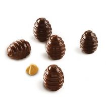 Silikon-Pralinenform Choco Spiral