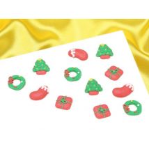 Culpitt Zuckerdekorationen Weihnachten 12 Stück 2,5cm