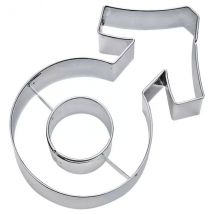 Städter - Ausstecher Männlich-Zeichen - ca. 9 cm