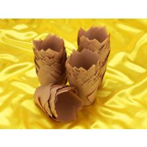 Cupcake Tulpen 5cm Kraft 200 Stück