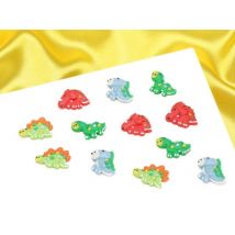 Zuckerdekor Dinosaurier 2,5cm 12 Stück