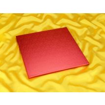 Cakeboard quadrat 35cm pink
