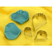 Ausstecher und Veiner Set Mohnblume