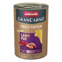 animonda Gran Carno Single Protein Supreme 400g Dose Hundenassfutter