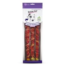 DOKAS Hundesnacks 1 Meter Kaurolle mit Ente 8 x 315g 315g