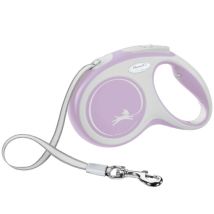 FLEXI Rollleine New COMFORT Gurt - 3m, bis 12kg Rosa