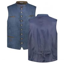 Weis Trachtenweste "Bodensee" mit Stickerei Farbe dunkelblau Größe: 66