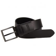 Eurex by Brax Elastischer Ledergürtel mit Stretch-Einsatz Farbe schwarz/schwarz Größe: 125