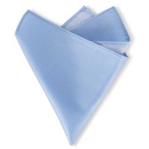 Seidenfalter Einstecktuch aus Seide, gepunktet Farbe hellblau Größe: One Size