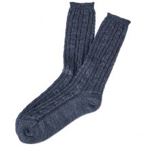 Lusana Trachtensocke Farbe dunkelgrau Größe: 42-43