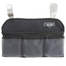 Crespo 4-Fächer Organizer für Armlehnen Farbe grau Größe: One Size