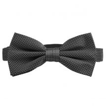 Seidenfalter Fliege aus Seide, gepunktet Farbe schwarz Größe: One Size