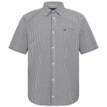 North Freizeithemd in Seersucker-Qualität Farbe blau Größe: 7XL