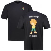 Bavarian Caps T-Shirt mit Pumuckl Print Farbe schwarz Größe: 4XL