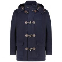 Weis Dufflecoat aus Wollmischung Farbe marine Größe: 70