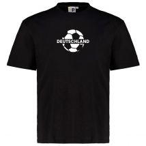 Pfundskerl T-Shirt mit "Deutschland"-Print Farbe schwarz Größe: 3XL