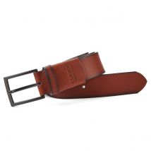 Eurex by Brax Elastischer Ledergürtel mit Stretch-Einsatz, Überlänge Farbe cognac Größe: 115
