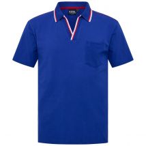 North Poloshirt mit Elasthan Farbe blau Größe: 4XL