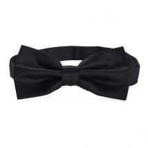 Seidenfalter Fliege aus Seide, vorgebunden Farbe tiefschwarz Größe: One Size