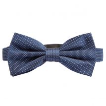 Seidenfalter Fliege aus Seide, gepunktet Farbe blau/weiß Größe: One Size