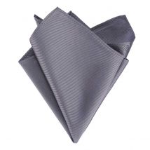 Seidenfalter Einstecktuch aus Seide Farbe hellgrau Größe: One Size