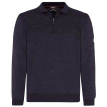 Hajo Pullover mit Polokragen, kratzfrei Farbe marine Größe: 3XL