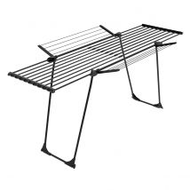 Casa Si Teleskop Wäscheständer, 28m, ausziehbar Farbe schwarz Größe: One Size