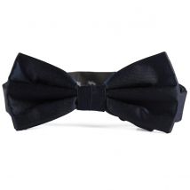 Seidenfalter Fliege aus reiner Seide, vorgebunden Farbe marine Größe: One Size