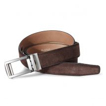 Eurex by Brax Gürtel aus Leder, Überlänge Farbe dunkelbraun Größe: 130