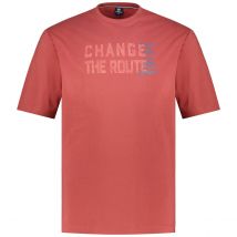 Lerros T-Shirt mit Print Farbe rot Größe: 6XL