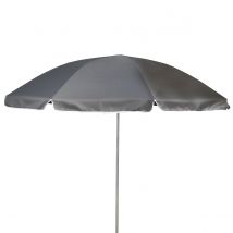 BO-CAMP Sonnenschirm mit Knickarm, 200 cm Durchmesser Farbe grau Größe: One Size